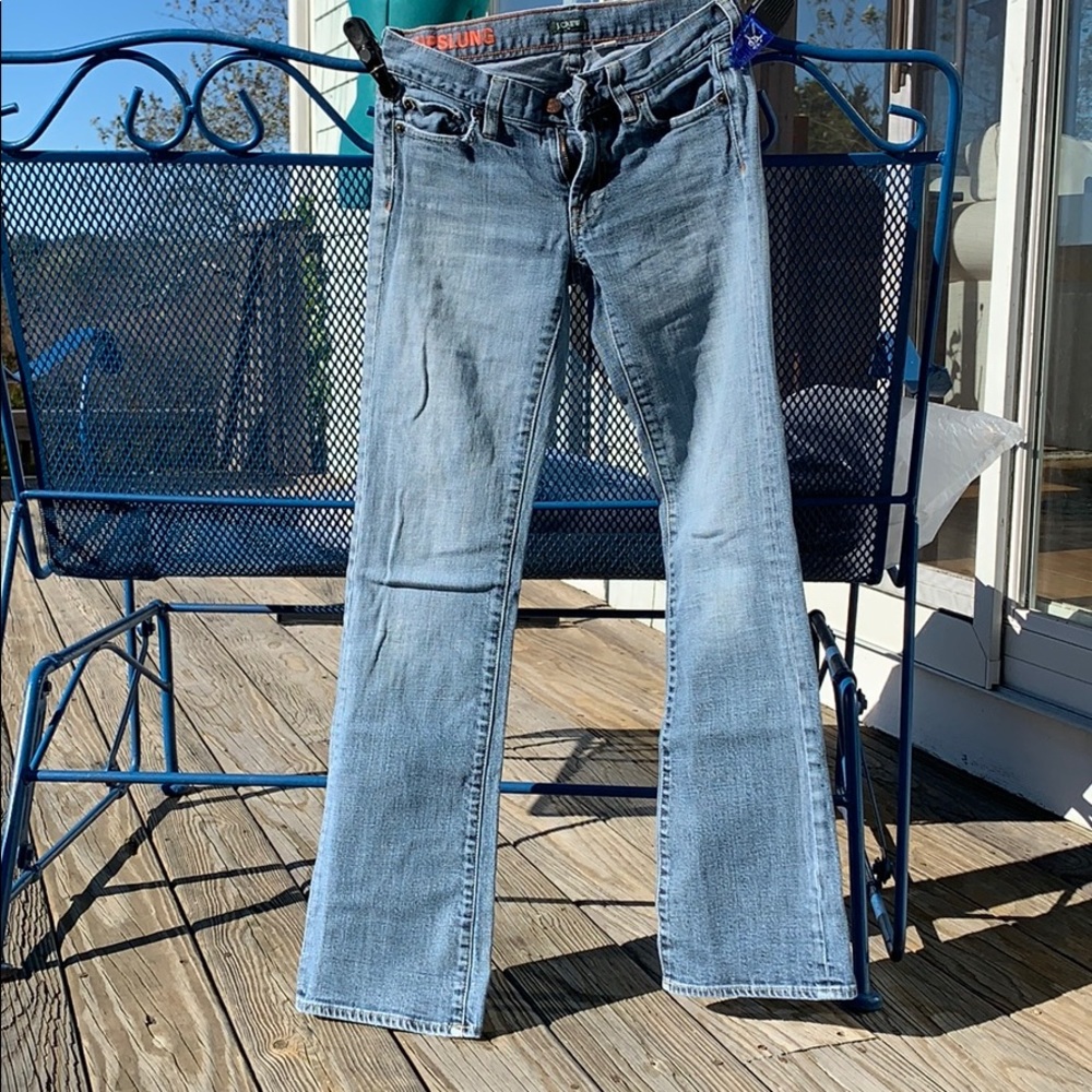J. Crew Hipslung Jeans